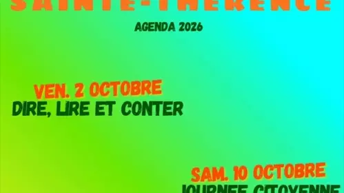 AGENDA des MANIFESTATIONS 2026
